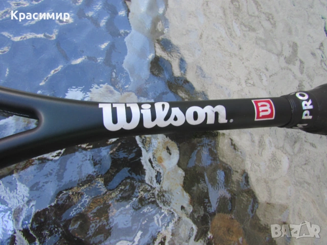 Ракета за скуош Wilson Pro Staff Titanium, снимка 7 - Тенис - 54716495