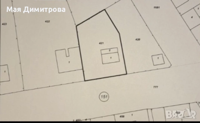 Парцел в с. Ряхово, Русе 