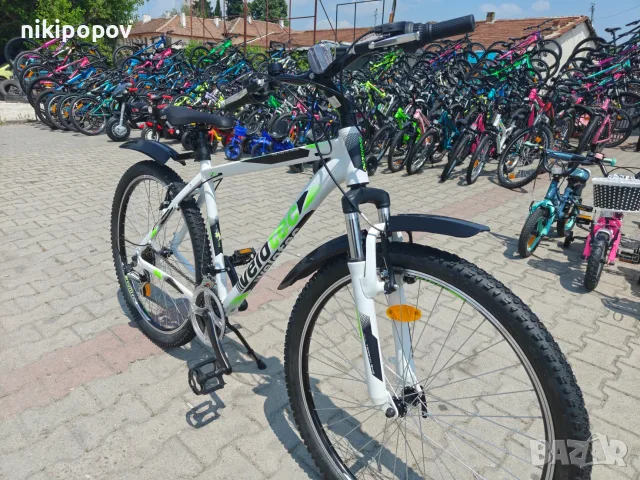 PA Алуминиев велосипед 27.5" PRO бял/зелен, снимка 5 - Велосипеди - 55553634