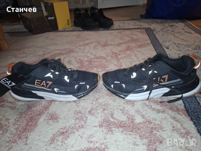 100% Оригинални маратонки EA7 Emporio Armani Crusher Distance – Размер 41 1/3 (26.7 см), снимка 2 - Маратонки - 54935534