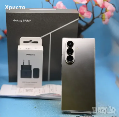 ГАРАНЦИОНЕН!!! Samsung Galaxy Z Fold7, 12GB RAM, 512GB, 5G, Silver Shadow + подарък адаптер, снимка 8 - Samsung - 55345586