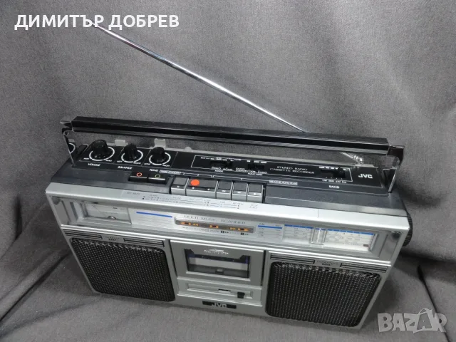 СТАР РЕТРО РАДИОКАСЕТОФОН JVC RC-646L JAPAN BOOMBOX С ОРИГИНАЛЕН КАШОН И ИНСТРУКЦИЯ, снимка 5 - Радиокасетофони, транзистори - 55536489