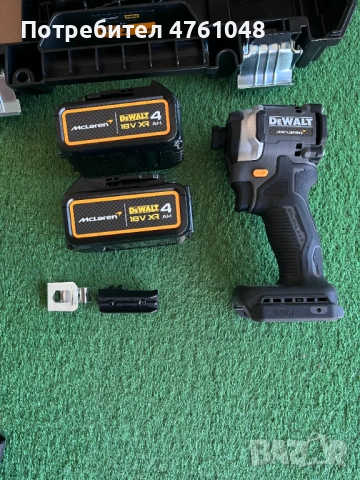 Акумулаторен ударен винтоверт /импакт/ марка DEWALT, снимка 4 - Винтоверти - 54862983