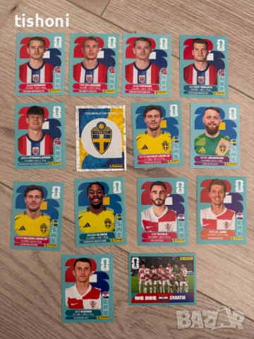 стикери panini fifa world cup 2026, снимка 9 - Колекции - 54726923