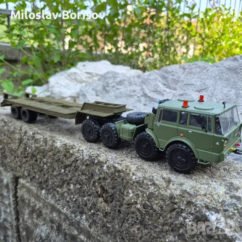 TATRA 813 8x8 + ремарке в мащаб 1:43, снимка 5 - Колекции - 55341481
