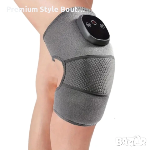 Масажор за коляно с нагряване и вибрации – облекчение при болка, артрит и натоварване, снимка 5 - Масажори - 54113661