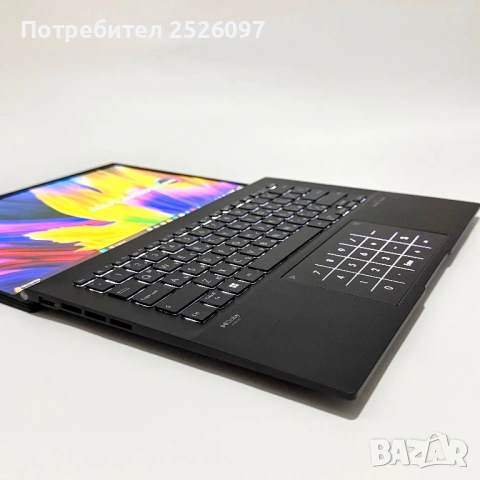 ASUS ZenBook 14/2.8K OLED/Ryzen 5 5625U/16GB 4267MHz/512GB NVMe, снимка 8 - Лаптопи за работа - 54628060