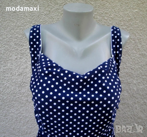 4XL /5XL Нов, оформящ  бански Lascana , снимка 3 - Бански костюми - 55053099