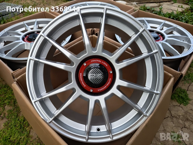Чисто Нови OZ ULTRALEGGERA 18" 5x112 ДЖАНТИ VW AUDI SEAT SKODA VAG