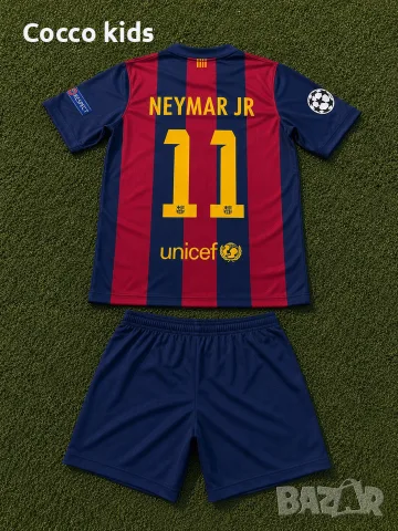 Детски футболен -NEYMAR JR / Неймар ! Барселона, снимка 8 - Детски комплекти - 55311155