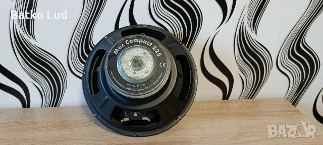 Бас говорител 10 инча Mac Audio Compact 225, снимка 2 - Тонколони - 54584443