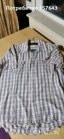 Мъжка риза с къс ръкав, снимка 4 - Ризи - 54281963