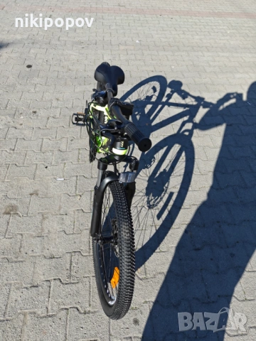 BG Алуминиев велосипед 24" NINJA жълт, снимка 6 - Велосипеди - 54334817