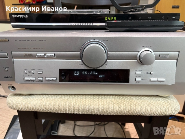 Panasonic SA-HE7 ресивър, снимка 2 - Ресийвъри, усилватели, смесителни пултове - 54591461