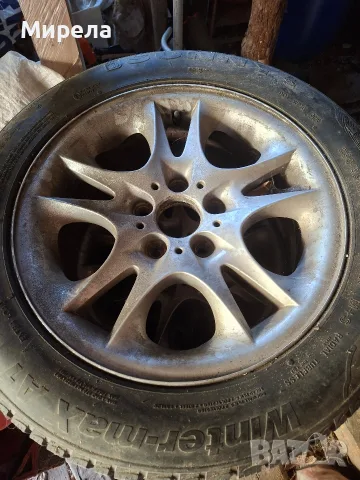 зимни гуми с джанти за BMW, снимка 3 - Гуми и джанти - 55559619