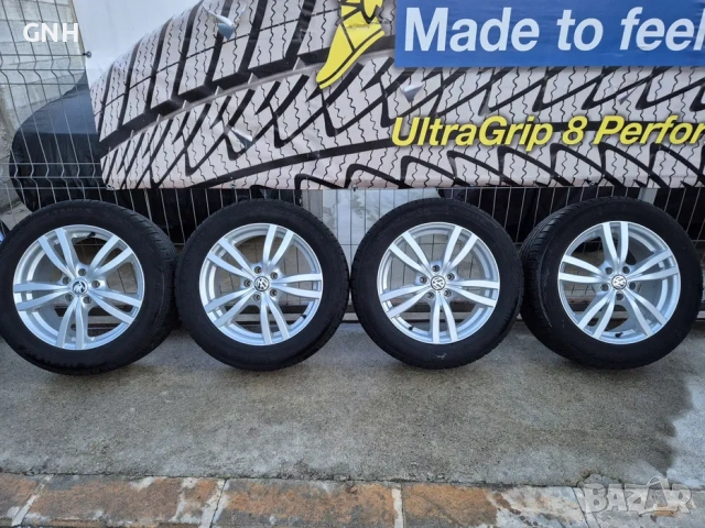 Джанти Dezent 17цола , 5х112 , 7j , et38 , 225/55/17 Vw Audi Skoda
