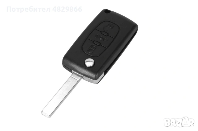 Кутийка за ключ с 3 бутона CITROEN & PEUGEOT, HU83, CE0523, снимка 3 - Части - 54621258