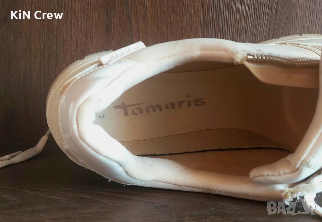 Tamaris Дамски Обувки от естествена кожа - Номер 41 , снимка 15 - Дамски ежедневни обувки - 53967692