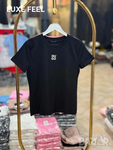 🫟Дамски Памучни Тениски , снимка 4 - Тениски - 54494590