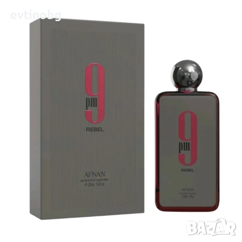 Унисекс парфюм Afnan 9 PM Rebel - Смел, съблазнителен и дълготраен аромат с плодови и карамелени нот, снимка 7 - Унисекс парфюми - 54070163