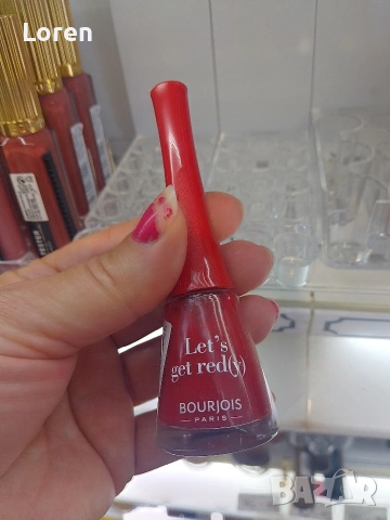 Подарявам!Ново!*Bourjois*Червен лак💄🎀💋, снимка 3 - Декоративна козметика - 54976181