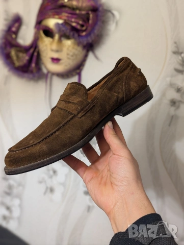 луксозни мокасини Alberto Fasciani BRIAN 57020 Penny Loafer Arabica номер 45, снимка 13 - Мокасини - 44185769