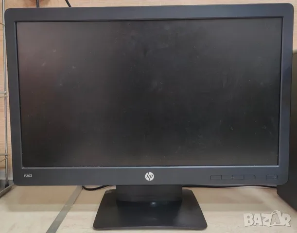 Монитор HP с кабели