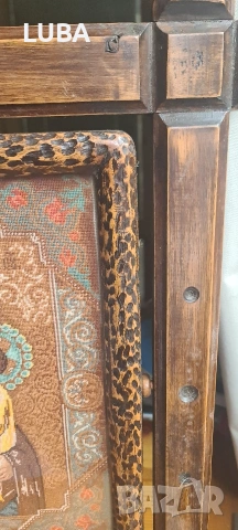 гоблен "Света Богородица с Младенеца", снимка 7 - Гоблени - 54009917