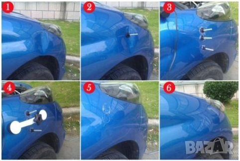 Система за изправяне на вдлъбнатини по автомобила Pops A Dent ( нова стока ), снимка 3 - Аксесоари и консумативи - 54924764
