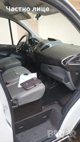 ford transit custom long 8+1 кожа climaX2 107000км печка ford, снимка 6 - Бусове и автобуси - 55014128