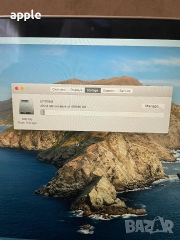 13" MacBook Air A2179(2020 г.) i5/8GB RAM/512GB SSD, снимка 9 - Лаптопи за работа - 54570794