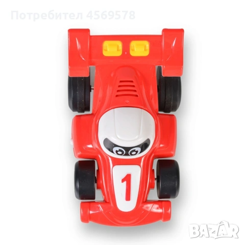 🚘🎶Бебешката спортна музикална кола F1👶, снимка 3 - Музикални играчки - 54996152