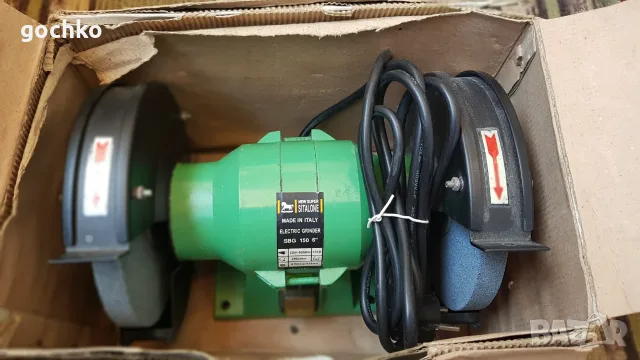 Италиянски шмиргел 550w, снимка 2 - Други инструменти - 55501495