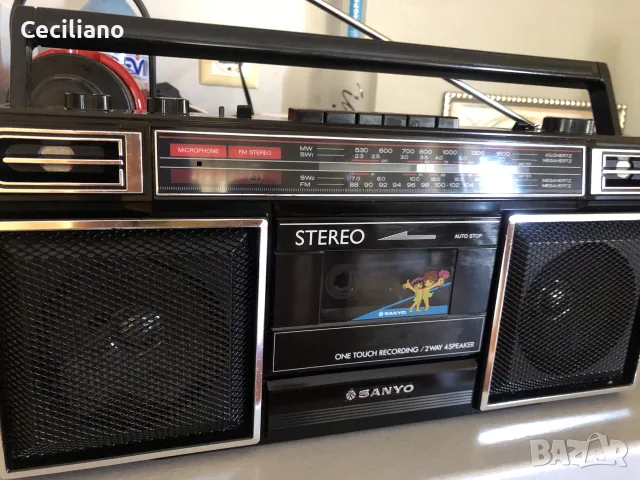 SANYO M 9703K
Много запазен за годините си,като Нов радиокасетофон!, снимка 13 - Радиокасетофони, транзистори - 55430154