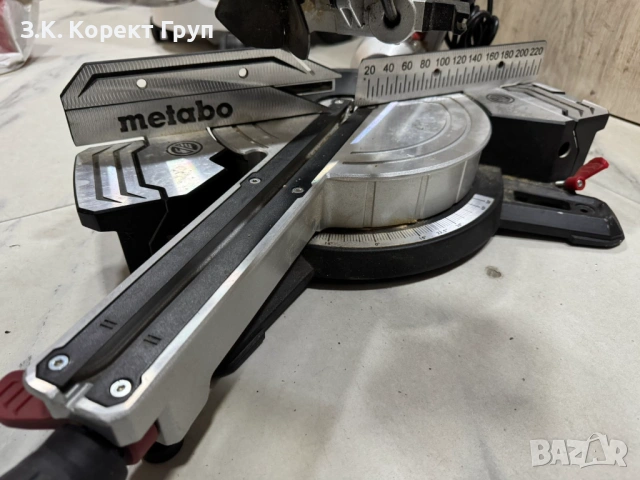 Потапящ герунг циркуляр Metabo KGS 216 M PCL 1500 W 216 мм, снимка 9 - Триони и циркуляри - 54599856