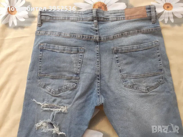 14 чифта мъжки маркови дънки, размерМ 32/33 като нови !! Модела е skinny, ластичен по тялото !!!, снимка 11 - Дънки - 55572058
