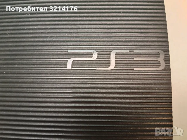 SONY Playstation PS3 Super Slim. 12GB; 2 оригинални джойстика + 5 диска с игри; LAN кабел, снимка 6 - PlayStation конзоли - 55429967