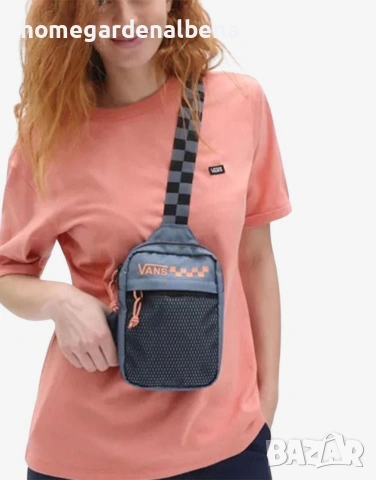 Vans Skate Sling Bag Blue Унисекс Чанта – Синя – Регулируема Презрамка – Бродирано Лого