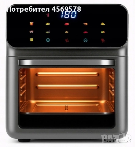 AIR FRAYER 2 в 1, XXL - 8,5 литра, 1350W, снимка 10 - Уреди за готвене на пара - 54314955