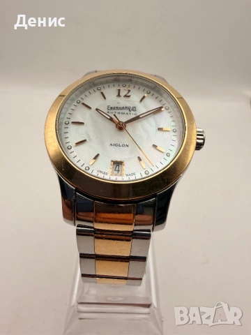 Eberhard & Co Aiglon Automatic 18K Gold & Steel – Swiss Made, снимка 4 - Мъжки - 54894008