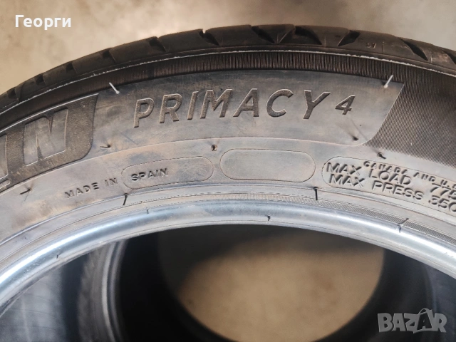 4бр.летни гуми 255/45/18 Michelin, снимка 7 - Гуми и джанти - 54448345