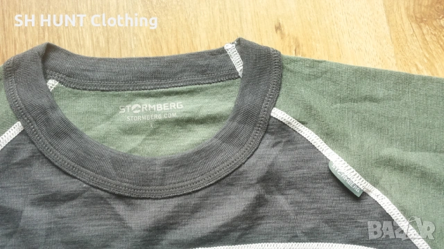 STORMBERG Thermo Underwear 100% Merino Wool размер M / L за лов термо блуза 100% Мерино вълна - 2680, снимка 4 - Екипировка - 54732313
