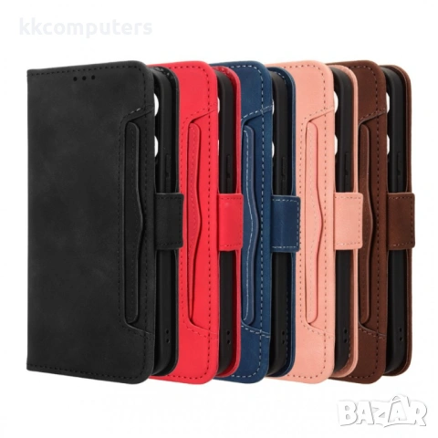 Кожен Калъф Портфейл за Nothing Phone (4a) Pro - Свалящ се държач, Двоен магнит, 5 цвята, снимка 2 - Калъфи, кейсове - 54250160