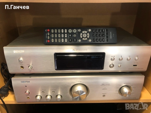 DENON PMA-600NE,DENON DCD-720AE Усилвател и сд плеър комплект отличен, снимка 2 - Ресийвъри, усилватели, смесителни пултове - 54649221
