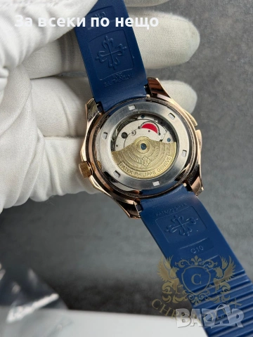 Patek Philippe Aquanaut Travel Time Мъжки Часовник С Автоматичен Механизъм Код Chronolux21, снимка 4 - Мъжки - 55079082