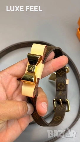 Louis Vuitton ⚜️Нашийник + Повод, снимка 5 - Други стоки за животни - 55075410