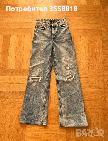 Дънки bershka, H&M, stradivarius, снимка 2 - Дънки - 54999782