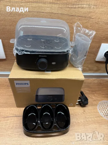 Яйцеварка Philips, снимка 3 - Уреди за готвене на пара - 55529507