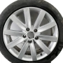 Алуминиеви джанти 5x112 с гуми R17 Volkswagen Golf VI ID: 162606 OEM 5K0601025F, снимка 4