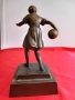 Кралица Ингрид 1968г. Бронзова Статуетка , Пластика , Фигура, снимка 3